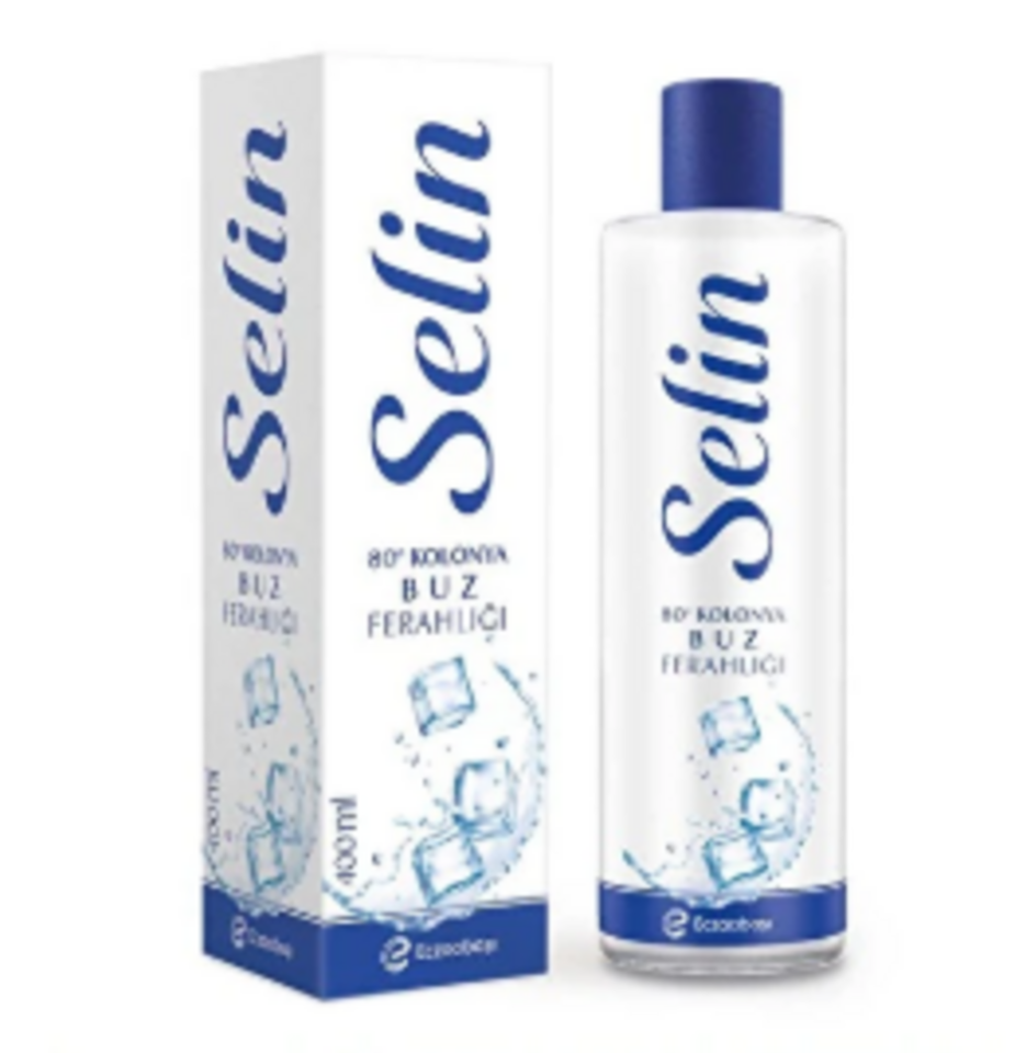 SELİN KOLONYA PET 400 ML-BUZ FERAHLIĞI